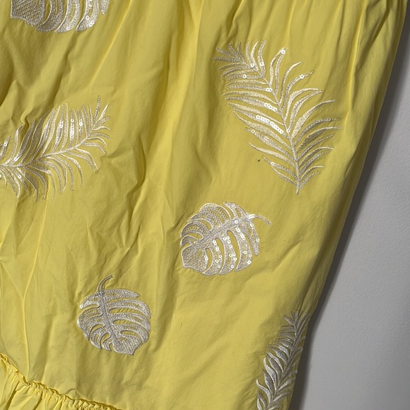 Lilly Pulitzer Eloisa Midi Dress; Watch Hill Yellow Fiesta Embroidery - Picture 6 of 8